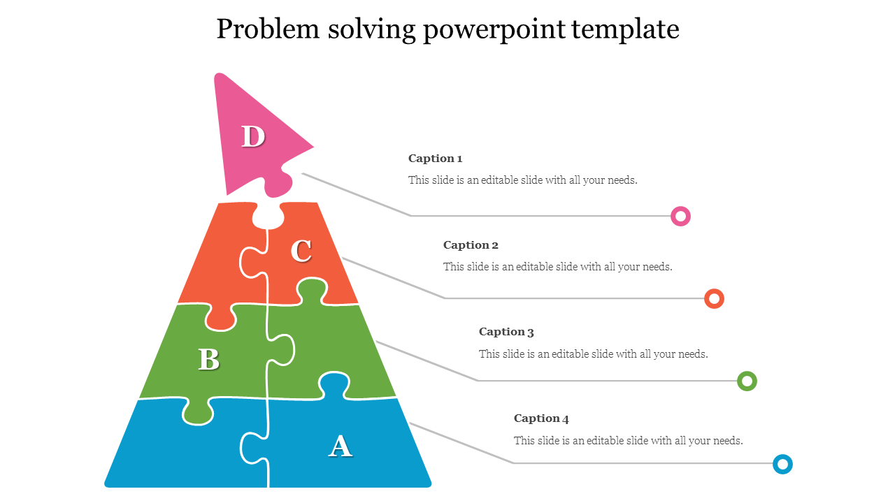 Free - Amazing Problem Solving PowerPoint Template Design